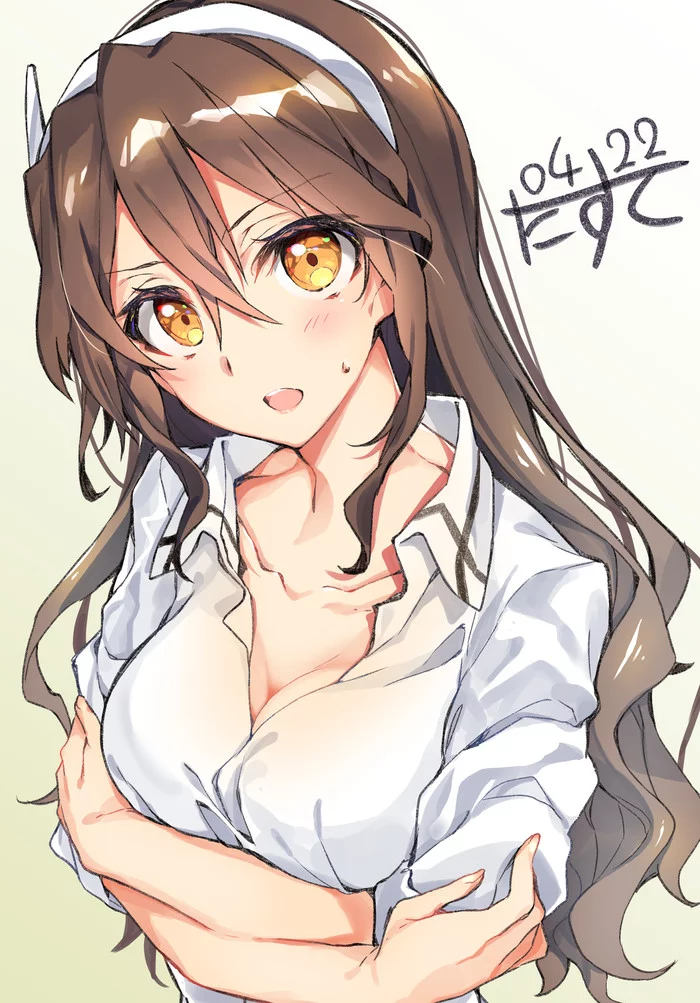 Ashigara - Kantai collection, Ashigara, Anime, Anime art