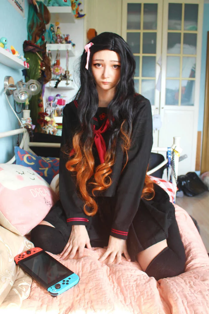 Nezuko Kamado - My, Russian cosplay, Cosplay, Anime, Girls, Nezuko Kamado