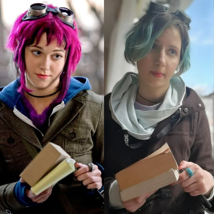 Ramona stays at home - My, Quarantine, Insulation, The photo, Cosplay, Scott Pilgrim, Ramona Flowers, Mary Elizabeth Winstead