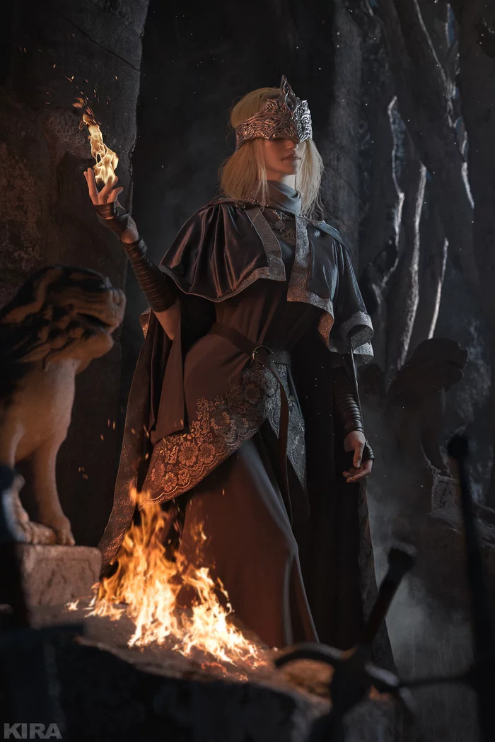 Fire Keeper - Dark Souls III by Claire Sea - Моё, Косплей, Dark Souls, Компьютерные игры, Русский косплей, Fire Keeper, Dark Souls 3, Длиннопост