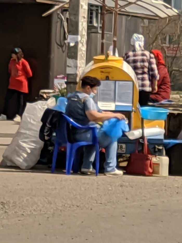 А у вас тоже в городе продают квас на улице? - Моё, Квас, Иркутская область, Шелехов, Коронавирус