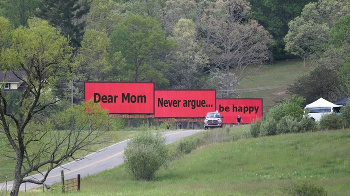 The daughter wrote a note to her mother, and everyone knew about it. The words touched the woman so much that she hung them on billboards - Real life story, Story, Love, Family, Picture with text