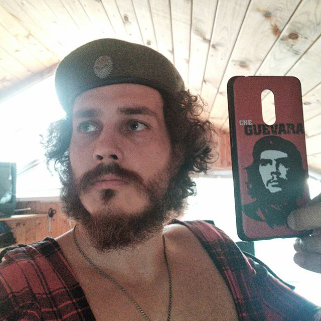 My quick “isolation” :) - My, Insulation, Che Guevara, Beard