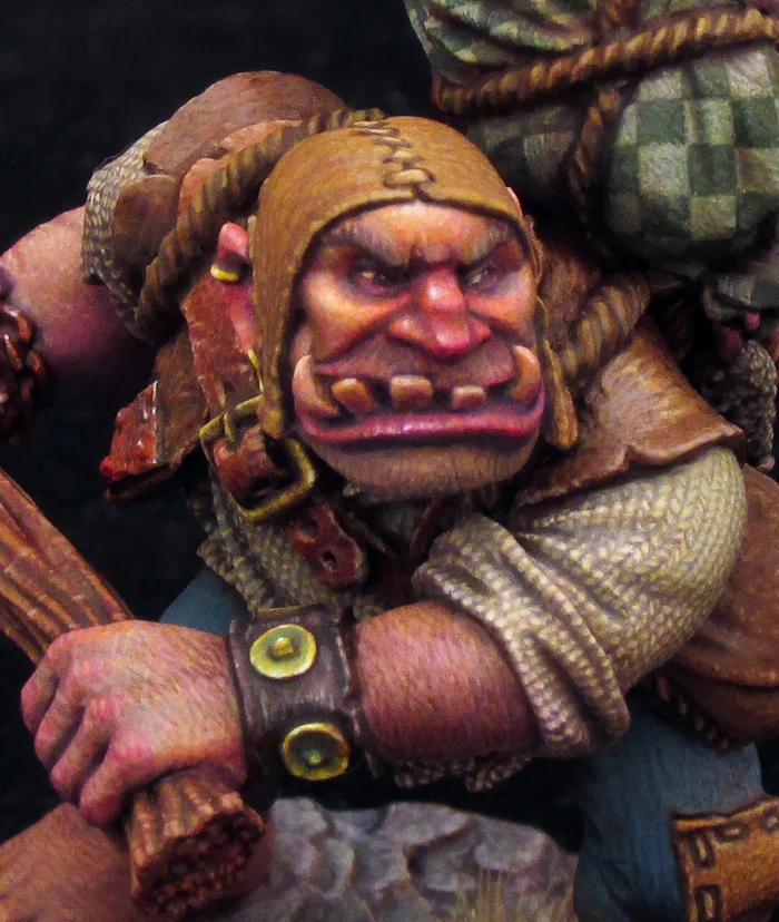 Ogre Mercenary - My, Warhammer, Miniature, Painting miniatures, Feael & Nakatan, Longpost