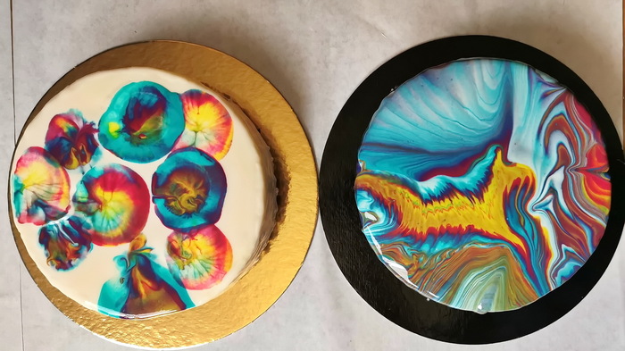     MIRROR GLAZE ~    @Crafty Muffin 92 ~ Paint #WithMe