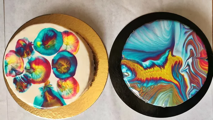 Испытание НОВЫХ техник с MIRROR GLAZE ~ Совместная работа с @Crafty Muffin 92 ~ Paint #WithMe - Моё, Техник, Работа, Словении, Видео