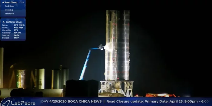 SpaceX Starship. News from Boca Chica #34 - Spacex, Starship, Boca Chica, Building, Prototype, Video, Longpost