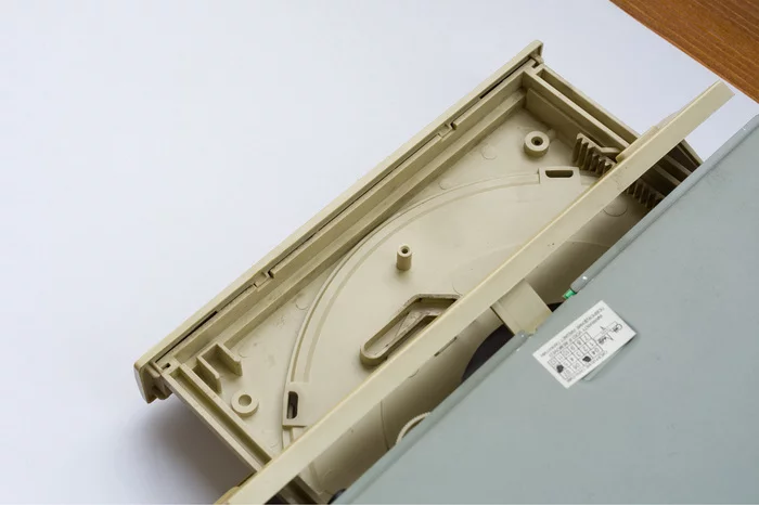 Купание жёлтого дисковода Реставрация, Компьютерное железо, Рукоделие с процессом, Химия, Перекись водорода, Длиннопост