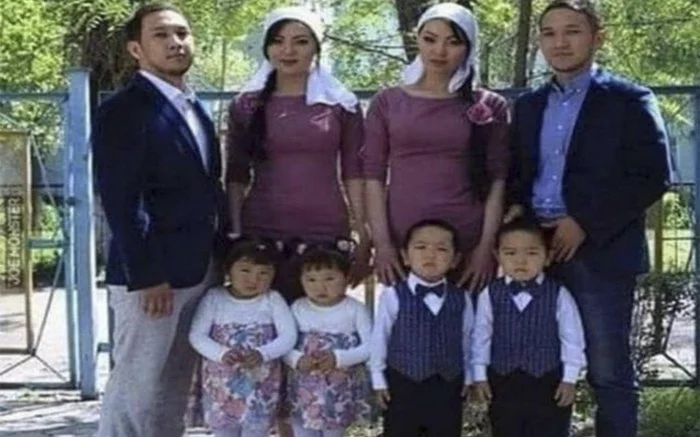 Demographic miracle: twins married twins and gave birth to twins - Spouses, Parents and children, Twins, Family