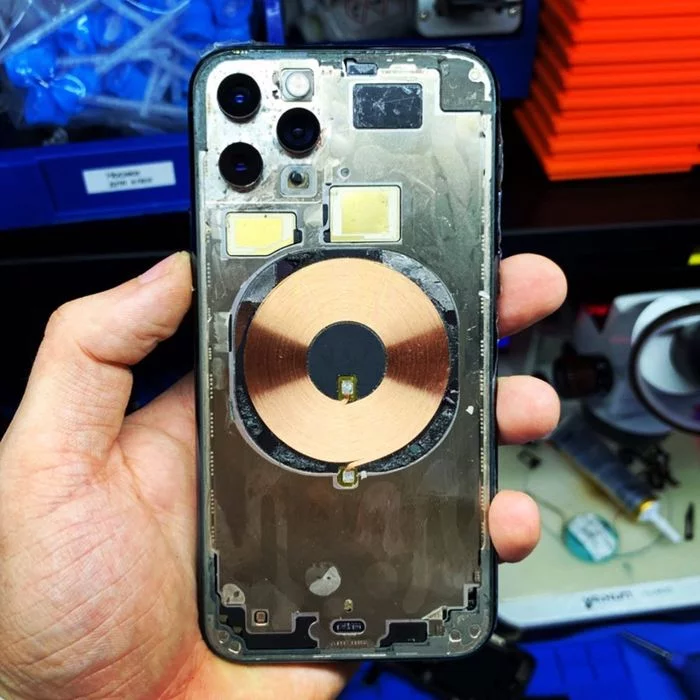Замена заднего стекла iPhone Pro - Моё, Apple, iPhone, Гифка, Длиннопост