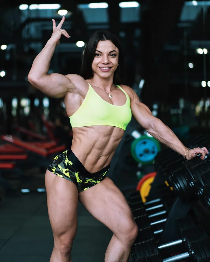 Anastasia Leonova (@nastenka575) - Anastasia Leonova, Strong girl, Sleep-Sleep, Girls, The photo, Body-building, Bodybuilders, Sports girls, Video, Longpost