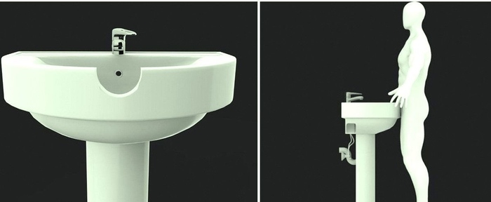 The future has arrived! - Toilet, Wash basin, Tap, Personal, Tag for beauty, Future, Past