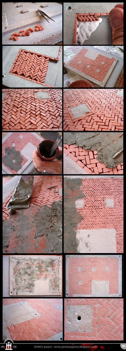 Fine work - Bricks, Modeling, Longpost