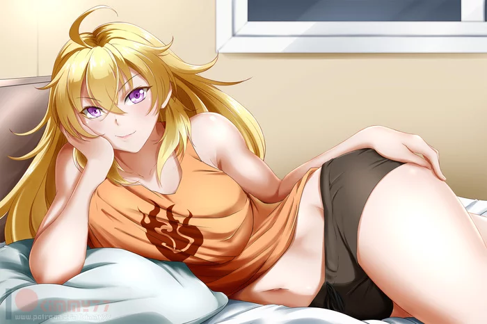 Yang Xiao Long - RWBY, Yang xiao long, Anime art, Art, Anime, Not anime, Serials, Kimmy77