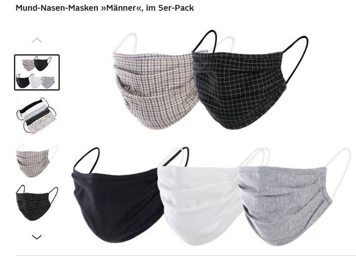 Masks. Have you washed them? - My, Mask, Underpants, Coronavirus, Online Store, Germany