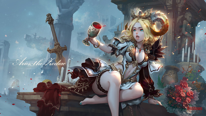 Aries , ArtStation, , Antilous chao,  