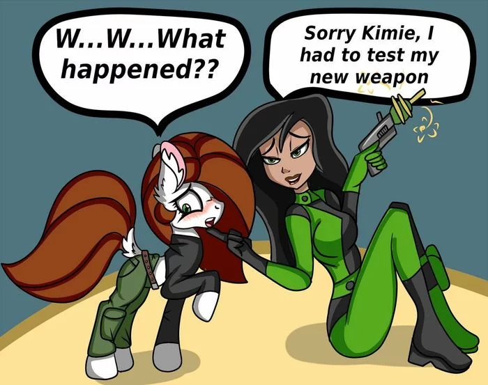Kim Possible - My Little Pony, Кроссовер, Ким Пять-с-плюсом
