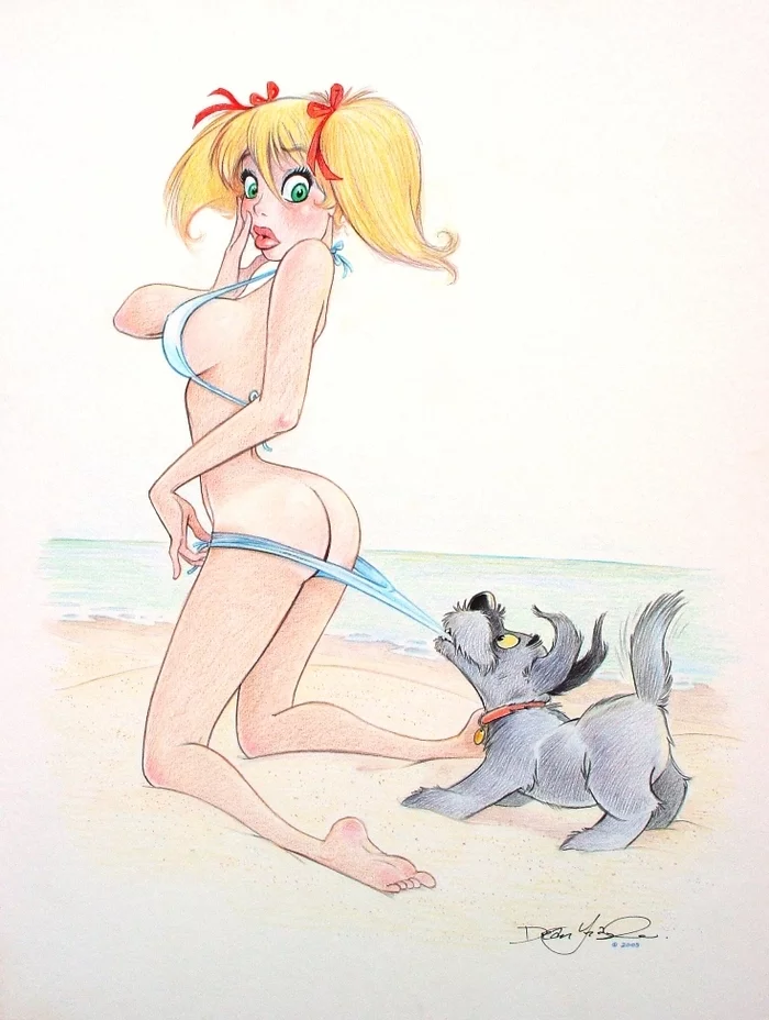 Книжка про Мэнди (Dean Yeagle) - NSFW, Dean Yeagle, Эротика, Комиксы, Арт, Девушки, Длиннопост, Mandy, 18+
