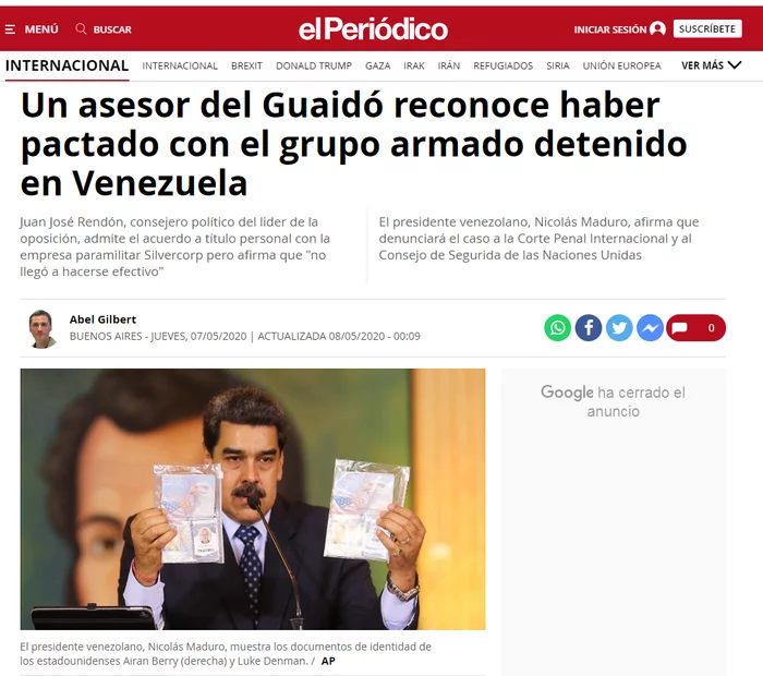 Well, that changes things. It's uncountable - Venezuela, USA, Politics, Nicholas Maduro, Screenshot, Media and press