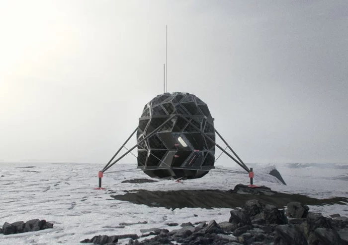 The Danes have assembled a folding origami prototype of a lunar capsule - Module, Spacecraft, Cosmonautics, GIF, Video, Longpost