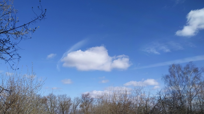 Облако на сверхзвуковой