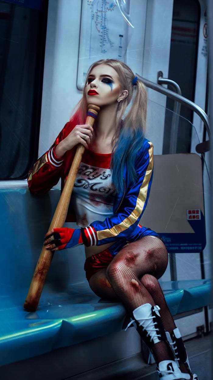 Cosplay Harley Quinn from (Katya Kosova) - Cosplay, Harley quinn, Comics, Longpost