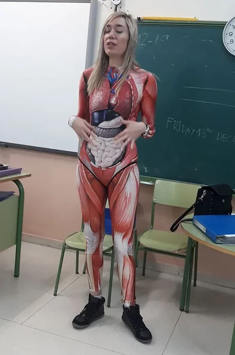 Best anatomy teacher - Teacher, Anatomy, Entrails, Structure, Body, Person