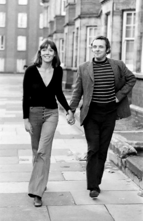 Anthony Hopkins and Diana Rigg, 1972 - Anthony Hopkins, Youth, Longpost, Old photo