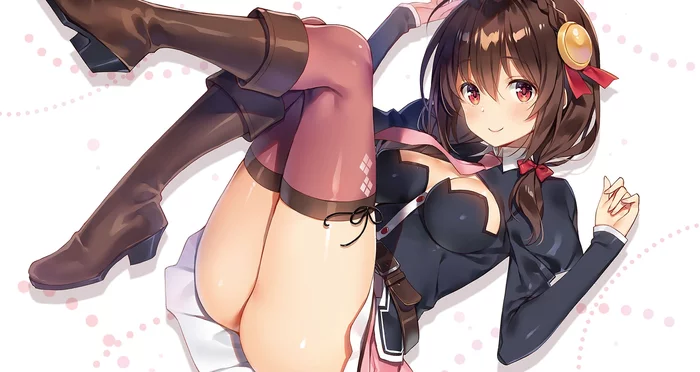 Yunyun best girl - NSFW, Yunyun, Konosuba, Anime art, Anime