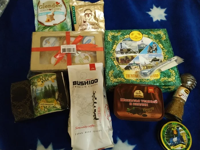 ADM Gastroobmen Nizhny Tagil-Kostroma - My, Gift exchange, Sweets, Coffee, Longpost