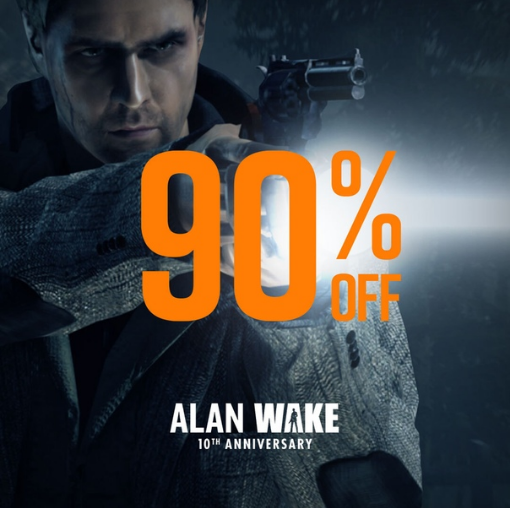 Alan Wake и Alan Wake Collector's Edition получили скидку 90% в честь 10-летия серии - Steam, Не халява, Скидки