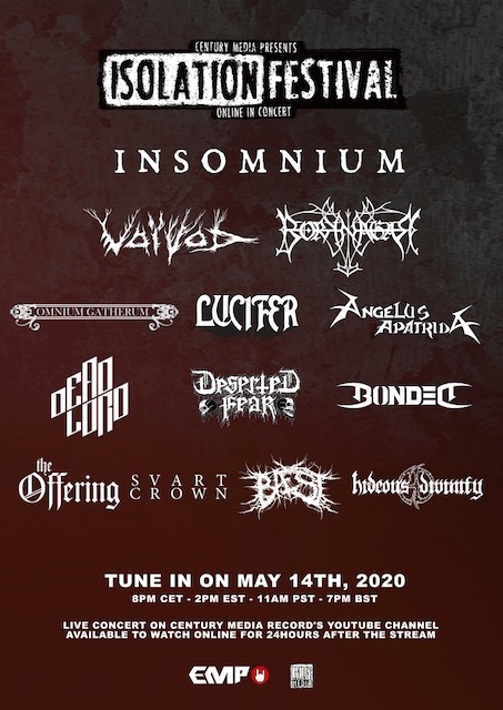 Isolation Festival 2020Online Metal, 2020