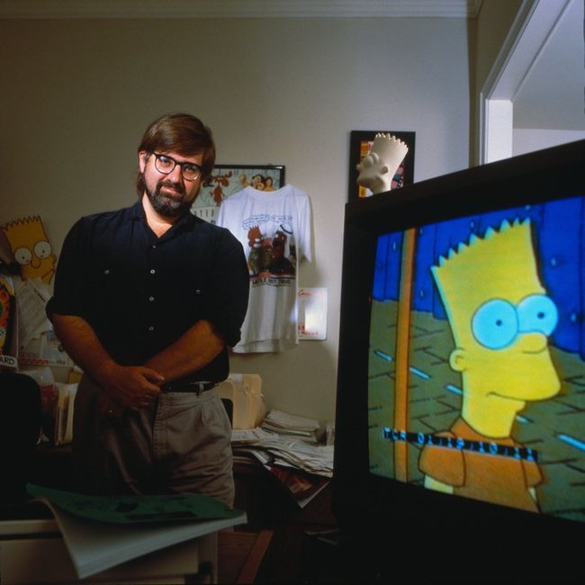 From an interview with cartoonist Matt Groening, creator of The Simpsons: - Matt Groening, The Simpsons, Homer Simpson, Bart Simpson, Interview