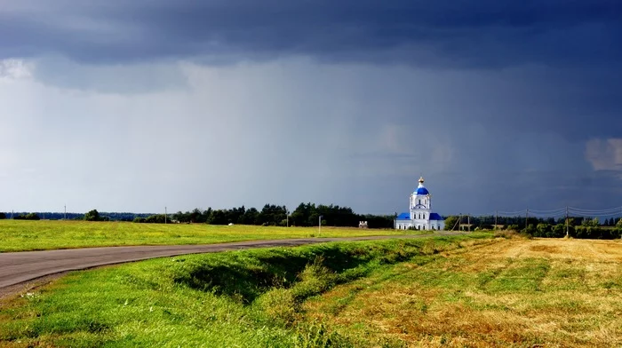 Дорога домой - Моё, Дорога, Деревня