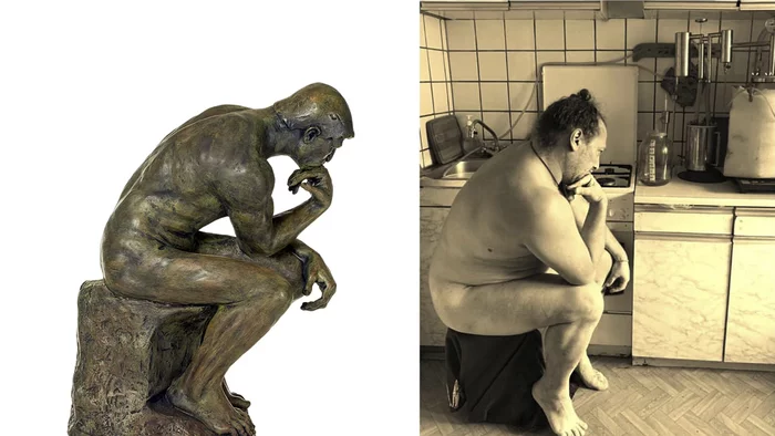 Thinker 2020 - Art, Sculpture, Insulation, Insulation, Auguste Rodin, Alcohol mashine