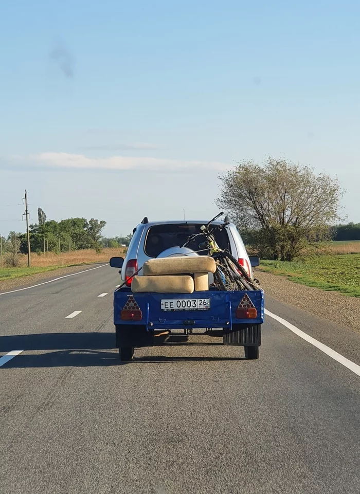 Go for a ride - My, A bike, Mattress, Pokatushki