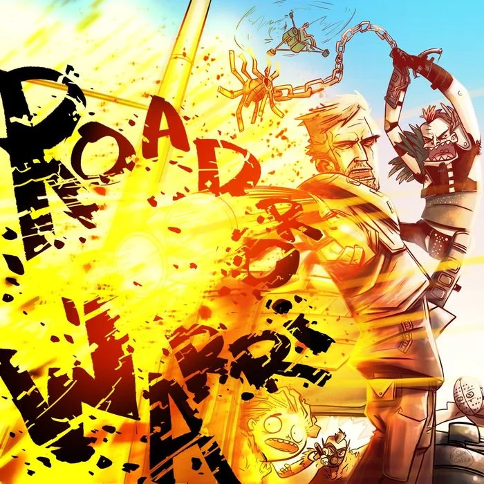Mad Max 2 (Road Warrior) - My, Samgudilin, Crazy Max, , The Road Warrior, Mad Max 2 Warrior Roads, Longpost