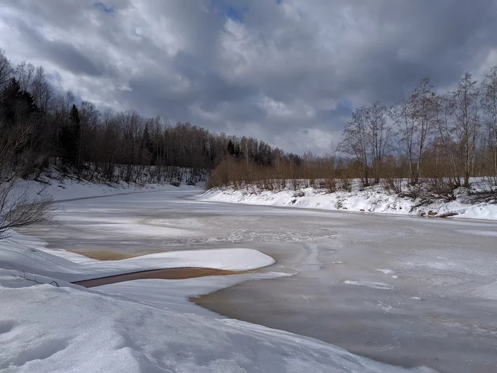 Seasons, Vishera River - My, Vishera, Seasons, Novgorod region, River, Landscape, Longpost