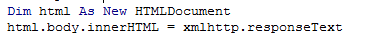 Как найти и распарсить JSON на странице сайта в интернете с помощью VBA Excel? - Моё, Vba, Json, Javascript, Парсер, Microsoft Excel, Visual Basic, Программирование, Длиннопост