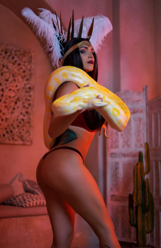 Octokuro Косплей - Santanico Pandemonium - NSFW, Фотография, Девушки, Эротика, Косплей, Длиннопост, Octokuro, От заката до рассвета