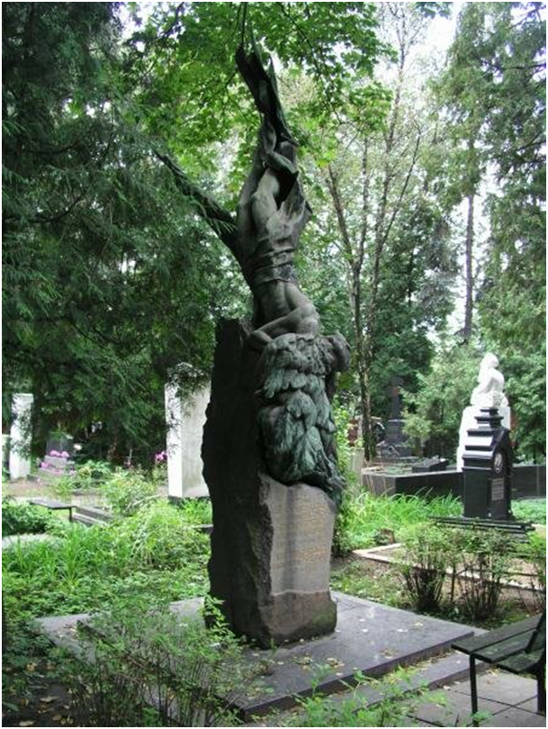 We continue our walk through the first section of the Novodevichy cemetery. (part four) - Novodevichy Cemetery, Story, Longpost, Celebrities