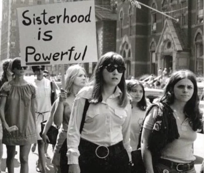 Protests in the United States - USA, Black and white photo, Retro, Women's rights, March, Female, 60th, Discrimination, Women