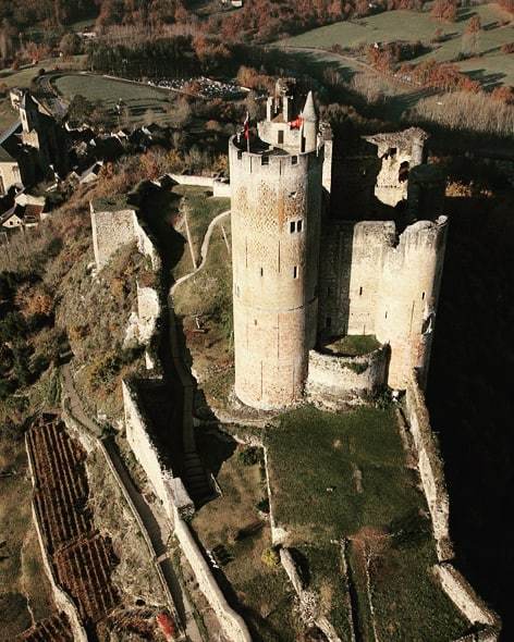 Village and fortress Najac. France - France, Travels, Locks, Fortress, Video, Longpost