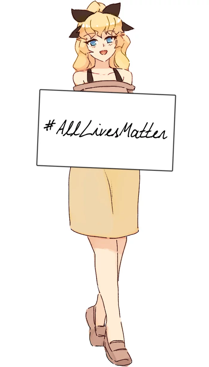 All lives matter, not just black ones. - Katawa shoujo, Rtil, Disorder, Minneapolis, USA