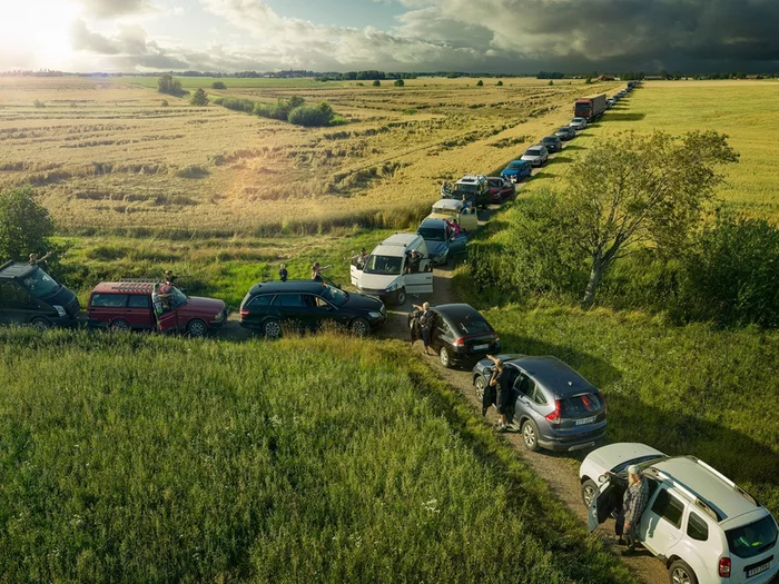 Our hinterland 2020 - Traffic jams, Nature, Auto, Summer, 2020, Humor
