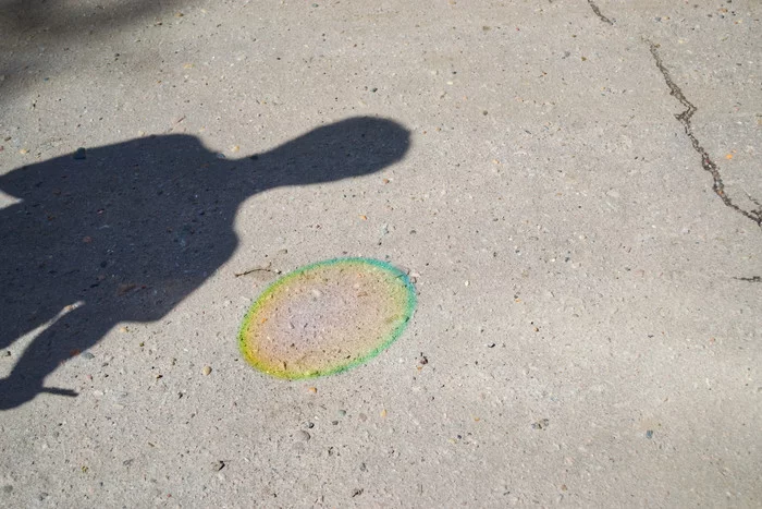 Did you know that the shadow of a soap bubble is colored? - My, Physics, Wave optics, Bubble