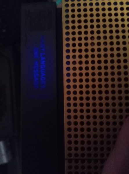 Cyberpunk 2077 themed Xbox One X console has a hidden message revealed by ultraviolet light - Game world news, Cyberpunk 2077, Xbox One X, Longpost