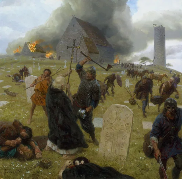 On this day in 793, Norwegian Vikings raided the sacred island of Lindisfarne, marking the beginning of the Viking Age in Europe - Викинги, Reddit, Europe, Norwegians, Story