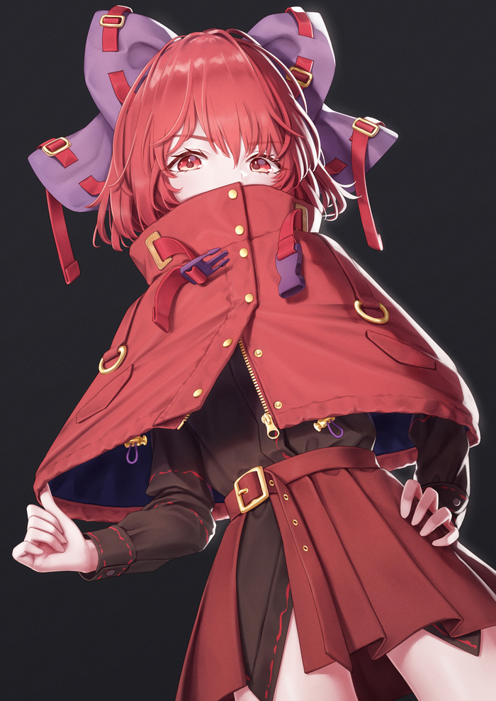   torinari(dtvisu) Anime Art, , Sekibanki, Touhou, Torinari