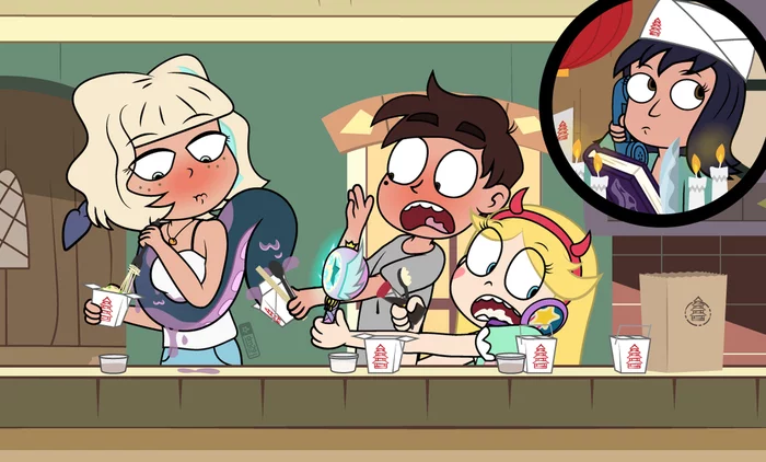 Star vs the forces of evil.Art (Stale rolls) - Star vs Forces of Evil, Cartoons, Art, Star butterfly, Marco diaz, Jackie lynn thomas, Janna Ordonia